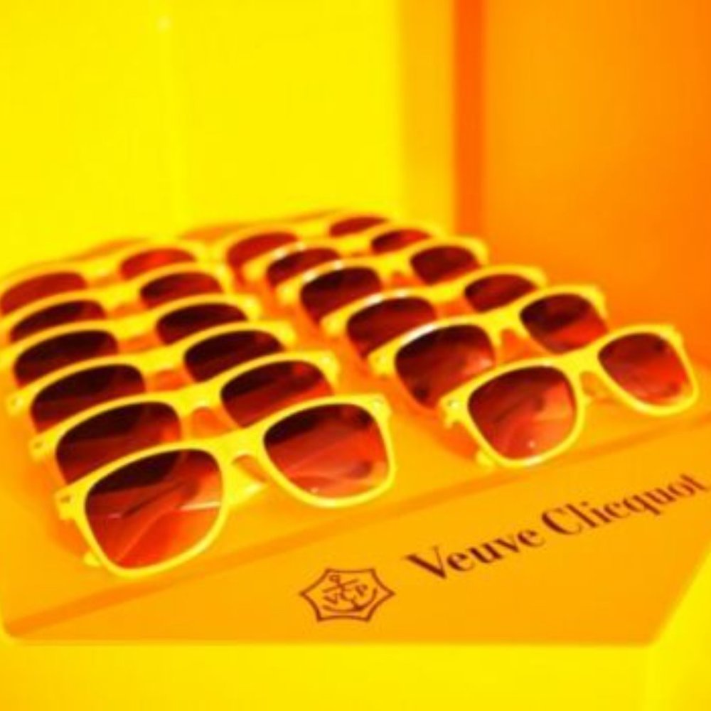 Veuve Clicquot Polo Plastic Wayfar Sunglasses x 2 New - Picture 4 of 4